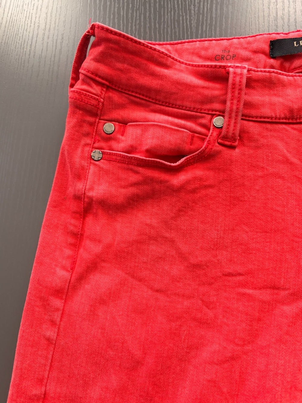 Liverpool: Bright Red Women’s Skinny Jeans - Picture 4 of 9